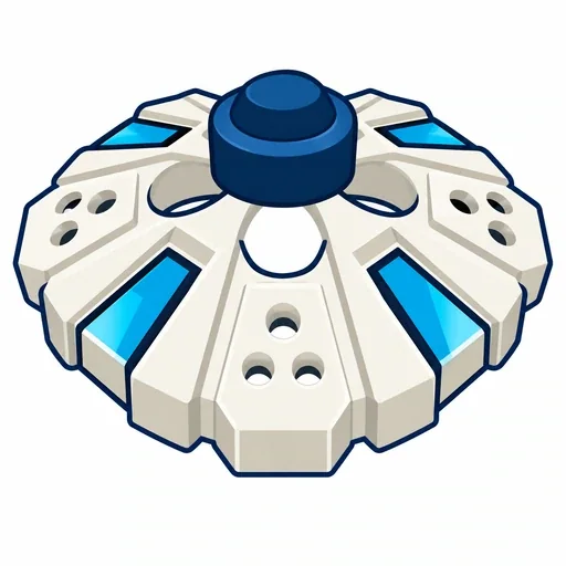 Flat Icon: Grip Base