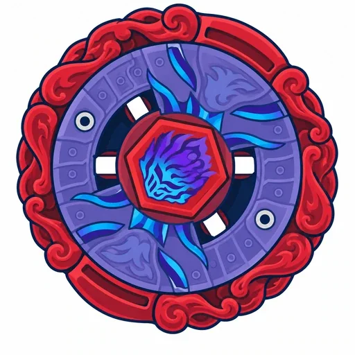 Flat Icon der Baugruppe: Fusion Hades