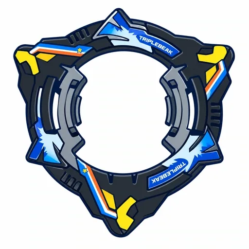 Flat Icon: Triple Beak