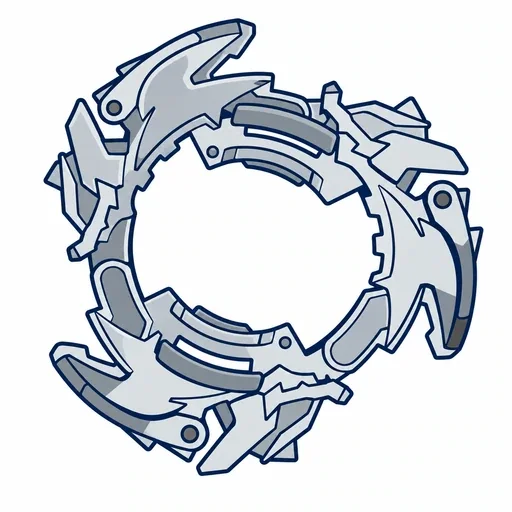 Flat Icon: Upper Wolf