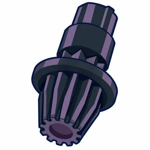 Flat Icon: Gear Flat