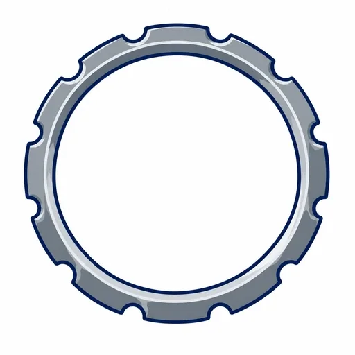 Flat Icon: Weight Ring