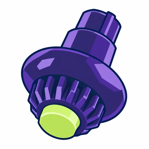 Flat Icon: Rubber Accel