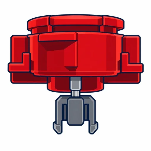 Flat Icon: Right Customize Gear (Full Auto Clutch Version)