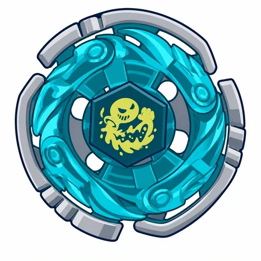 Flat Icon der Baugruppe: Cyber Aquario