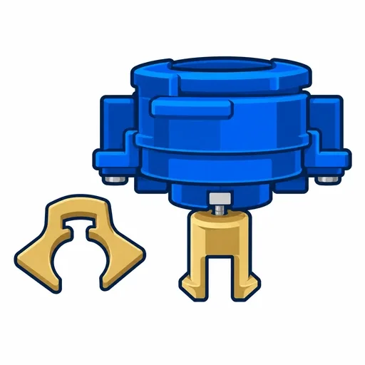 Flat Icon: Right Engine Gear (Circle Defenser)