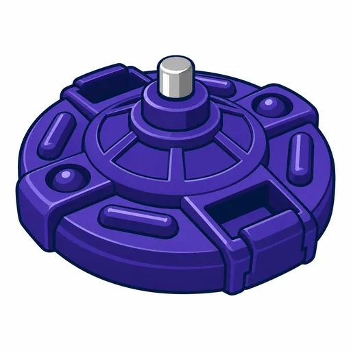Flat Icon: SG Metal Flat Base (Gaia Dragoon V Version)