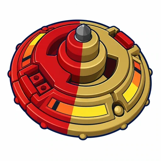 Flat Icon: Metal Sting Base