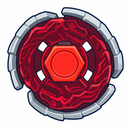Flat Icon der Baugruppe: Nightmare Rex