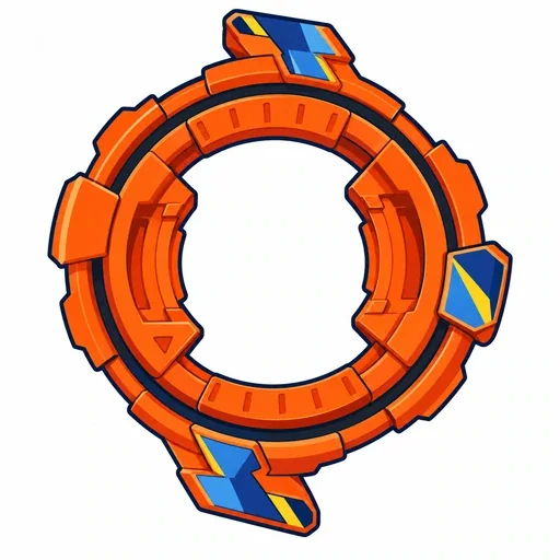 Flat Icon: Spark Attack Ring