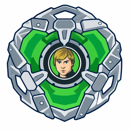 Blade in Draufsicht: Luke Skywalker