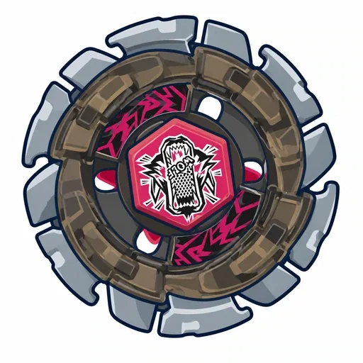 Flat Icon der Baugruppe: Dark Wolf
