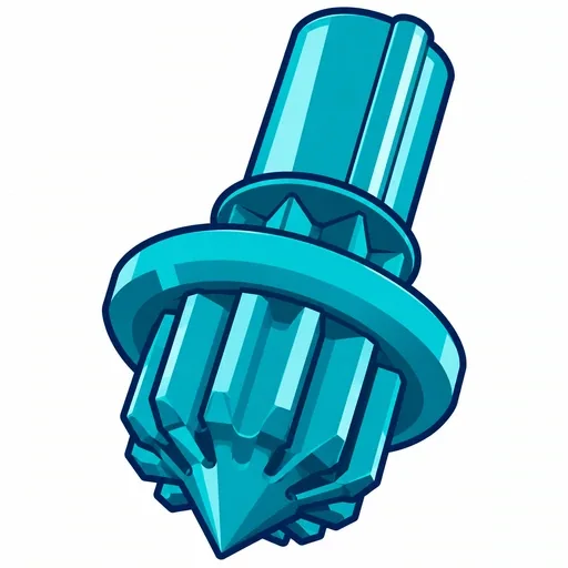 Flat Icon: Gear Needle