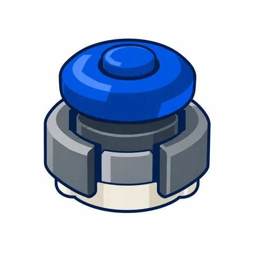 Flat Icon: Metal Grip