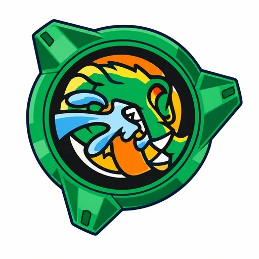 Flat Icon: Croco