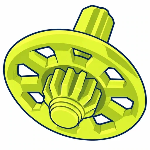 Flat Icon: Disk Spike