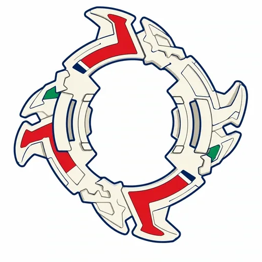 Flat Icon: Reverse Dragon